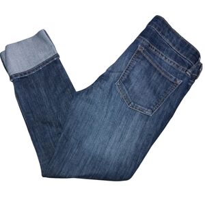 GAP Straight Cuff Cropped Jeans Size 6